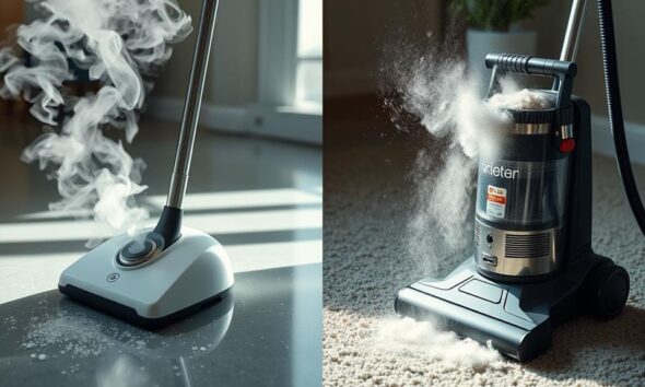 steam cleaners vs vacuums