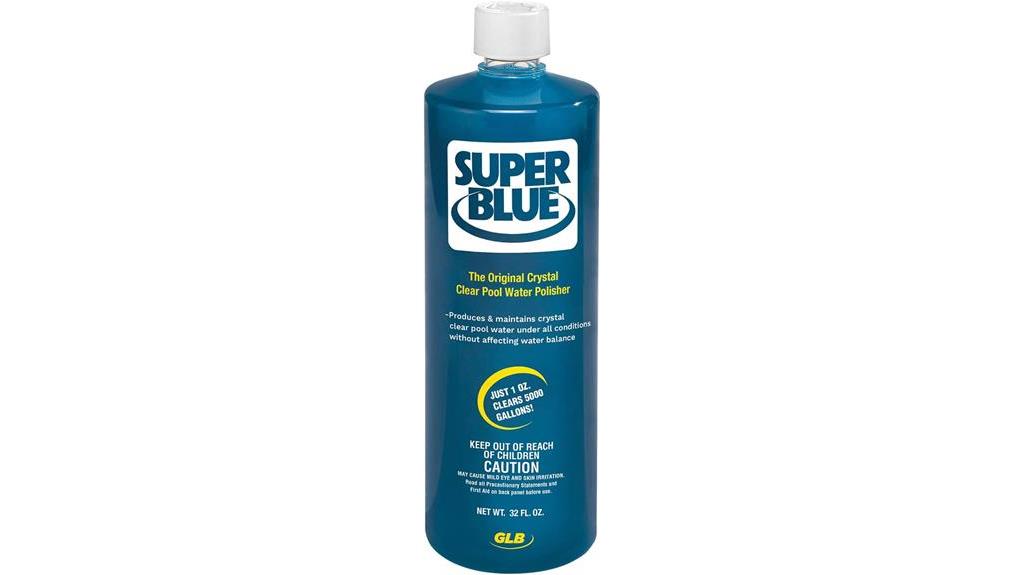 super blue pool clarifier