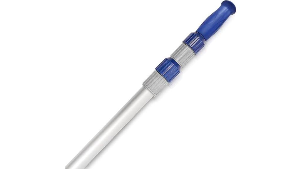 telescopic pool cleaning pole