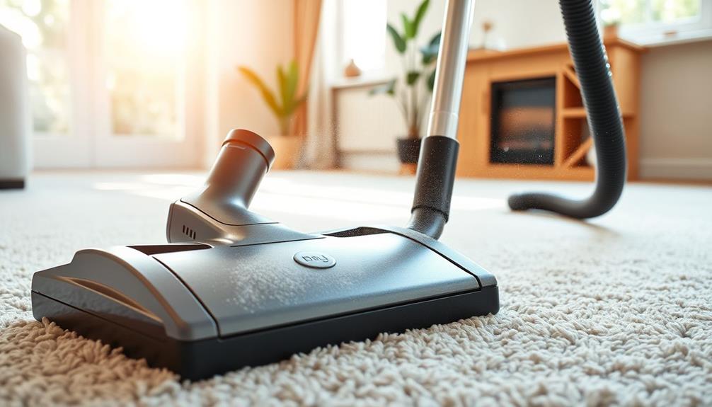 vacuuming promotes health benefits