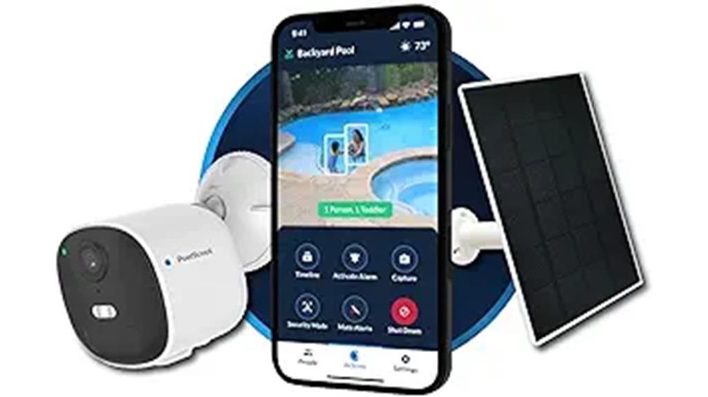 wireless solar pool alarm