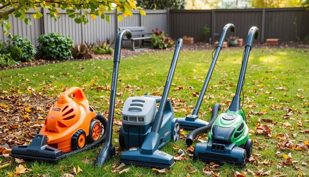 yard vacuum selection considerations