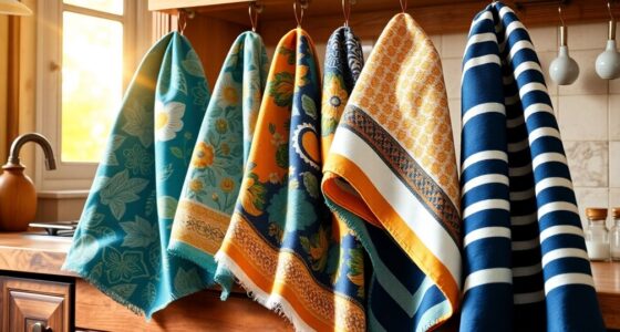 absorbent and stylish kitchen towels