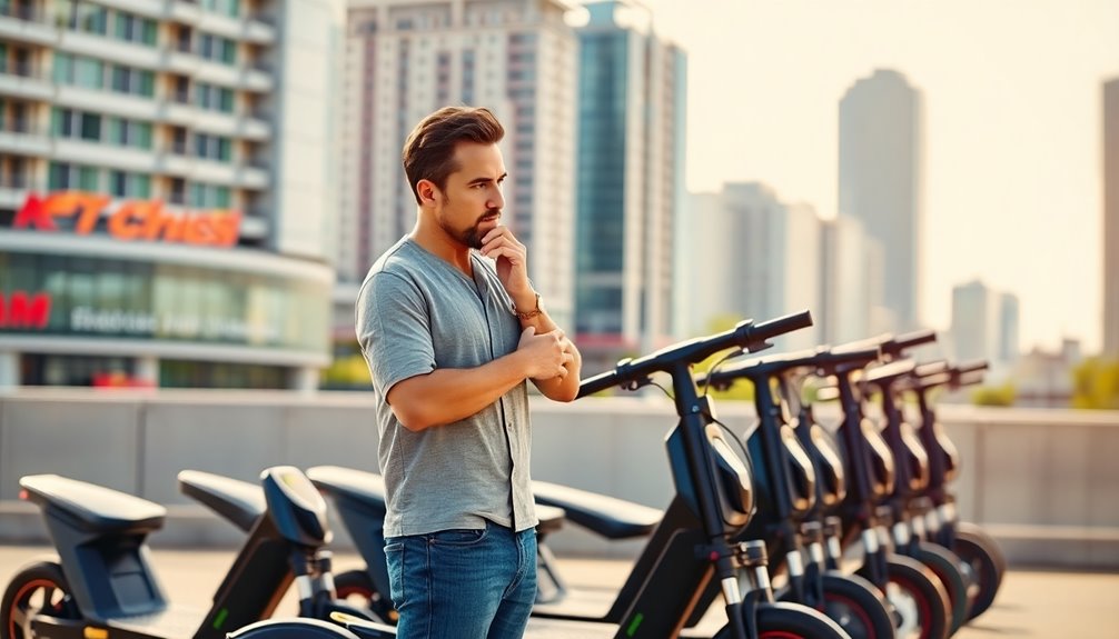 choosing adult electric scooters