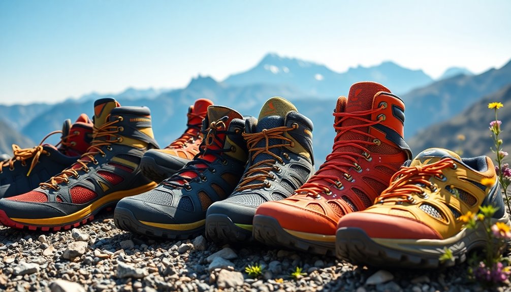 hiking boot selection criteria