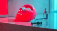 red led mask therapy