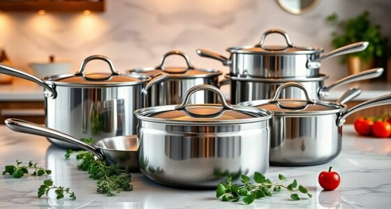 top stainless steel cookware