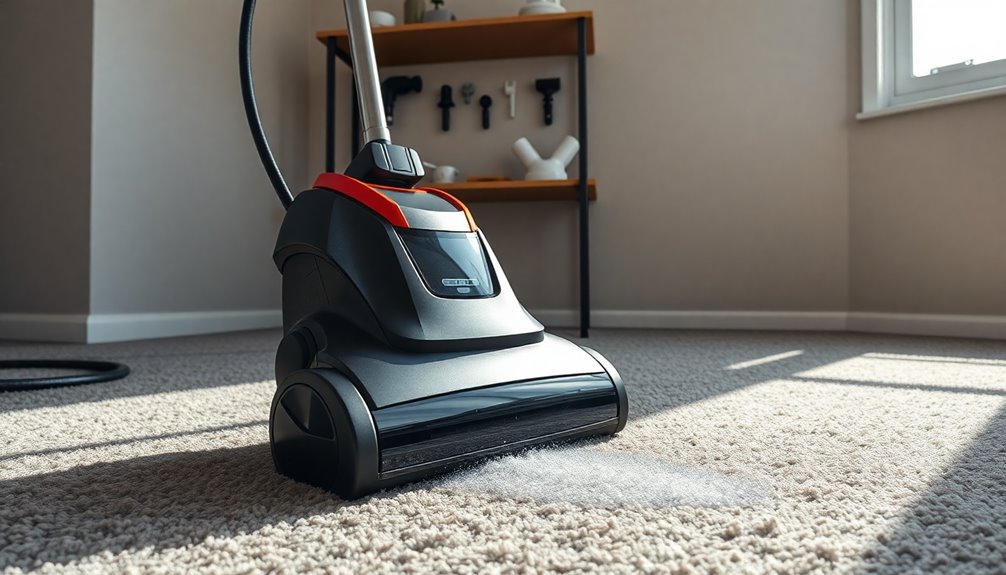 carpet cleaning machine selection