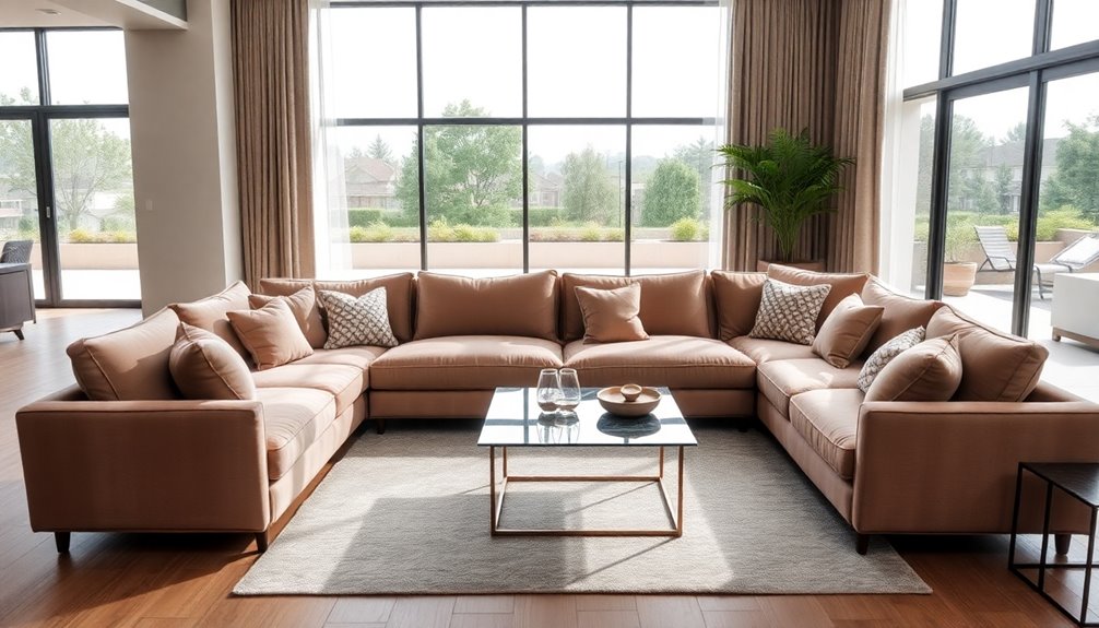 comfortable modular sofa options