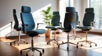 ergonomic tall office chairs