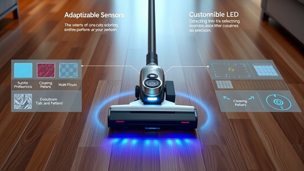 adaptive cleaning customization features