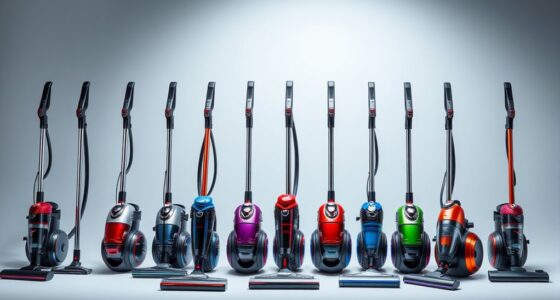 advanced suction canister vacuums