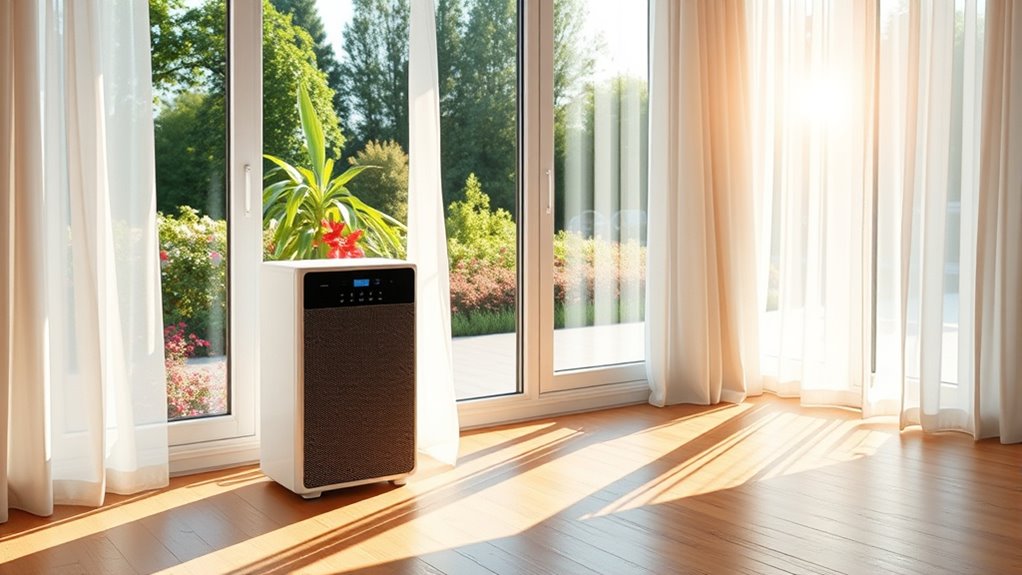 air purifiers and windows