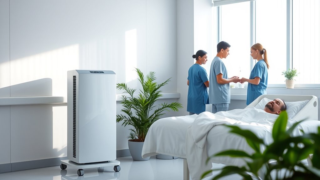 air purifiers in healthcare