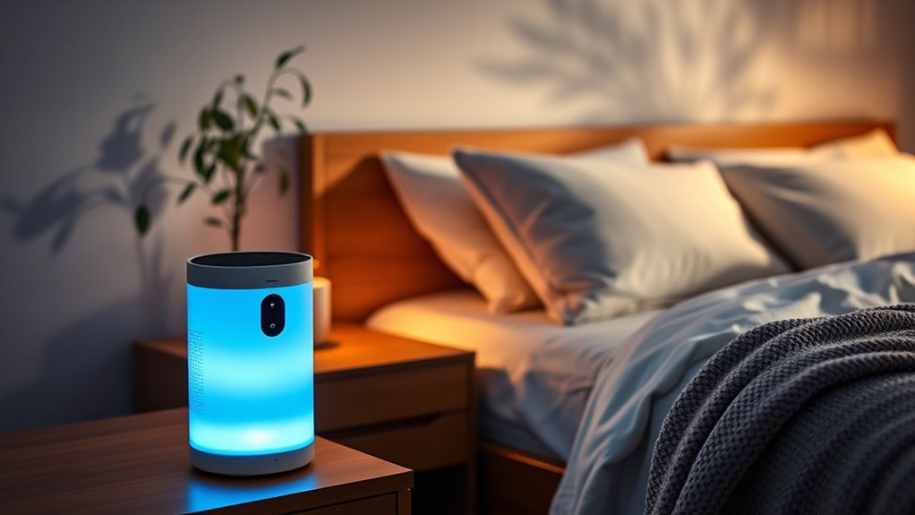 air purifiers with night light