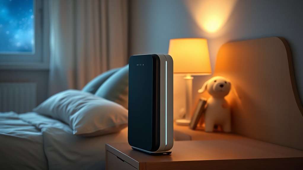 air purifiers with night light