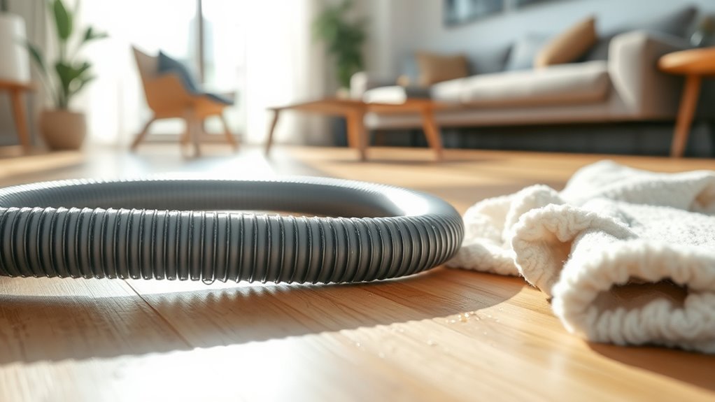 allow hose to dry
