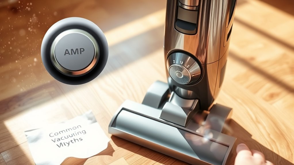 amp ratings and suction power