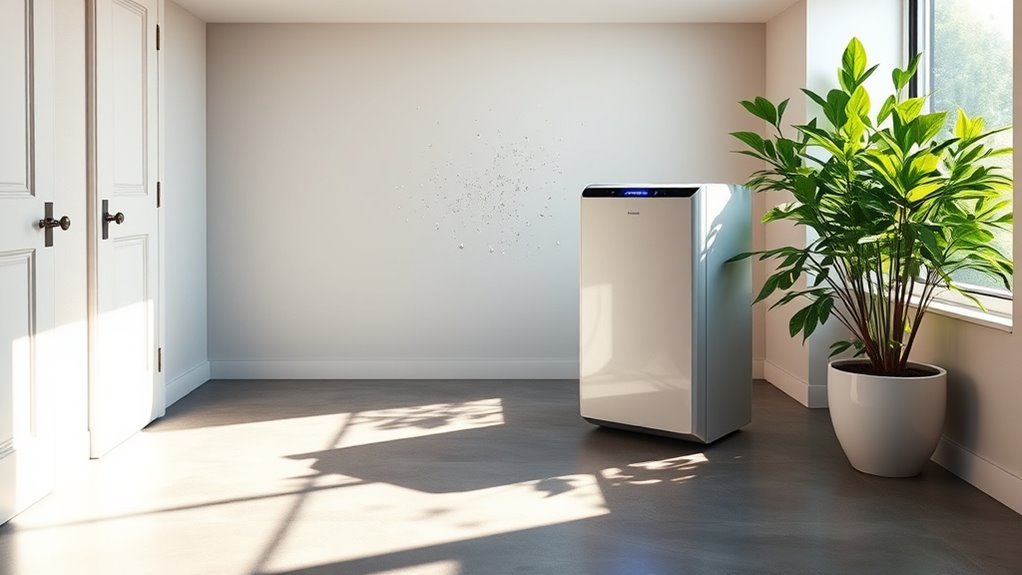 basement air purifier selection