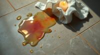 candle wax removal process