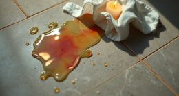 candle wax removal process