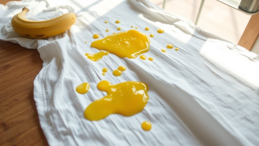 causes of banana stains