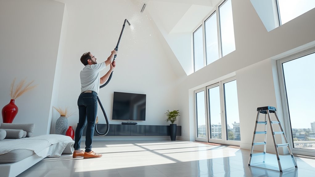 clean area preparation steps