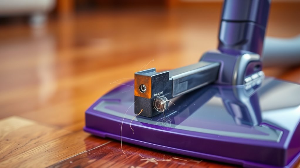 clean brush with seam cutter