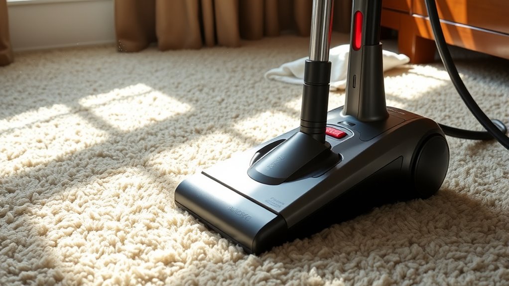 cleaning surfaces post vacuuming