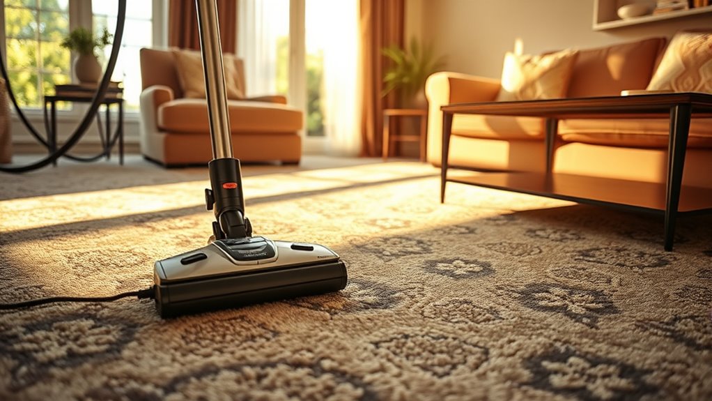 cleaning under furniture edges