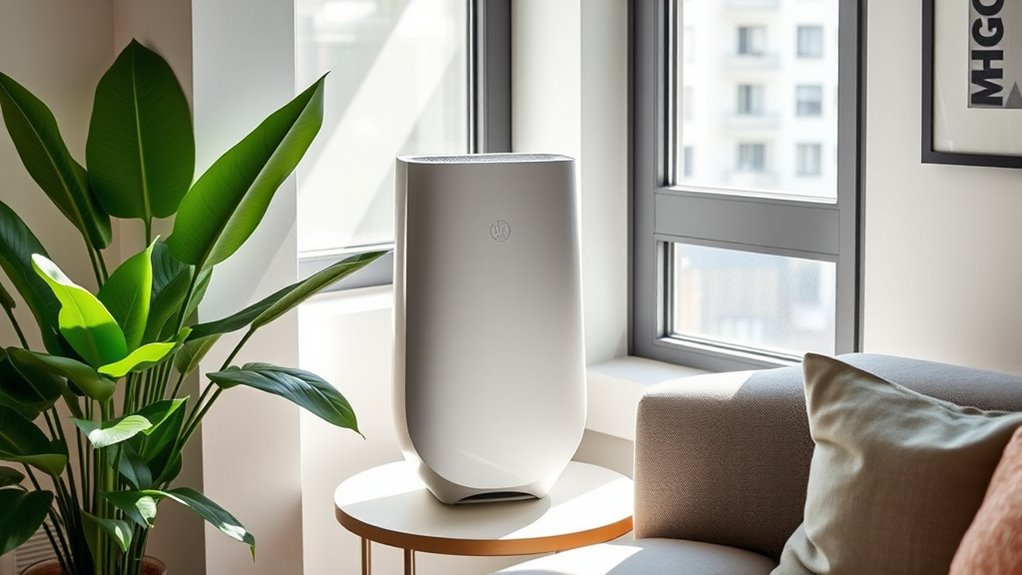 compact air purifier selection