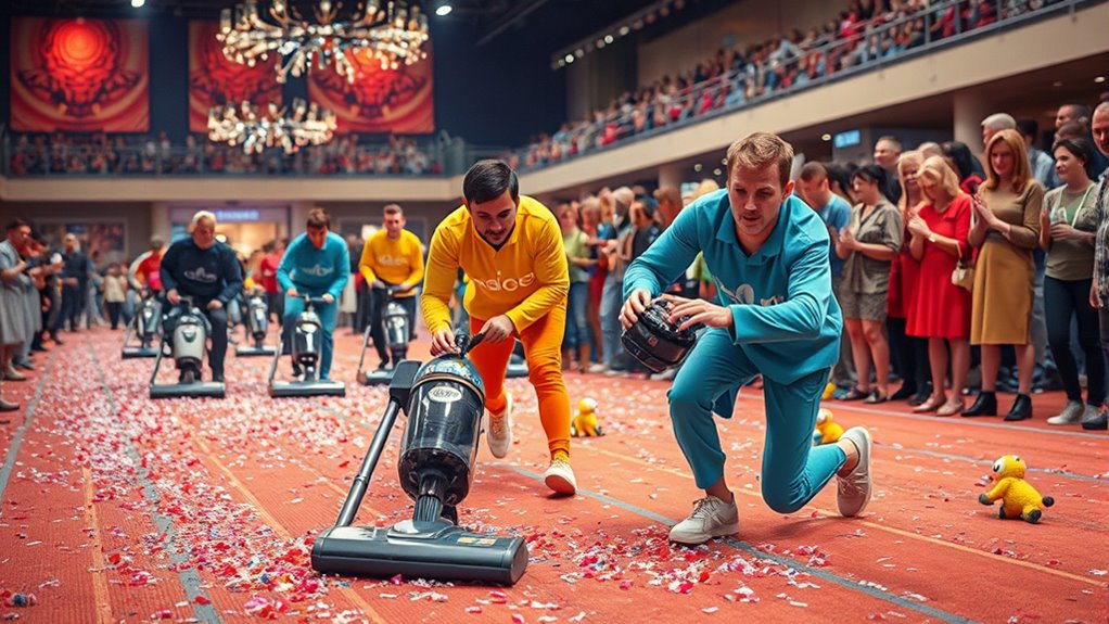 competitive cleaning challenges