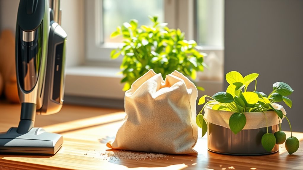 compostable bags for dust collection