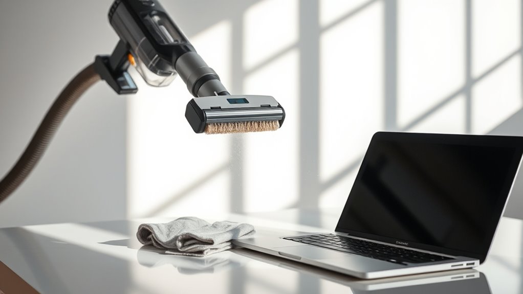 dust prevention for electronics