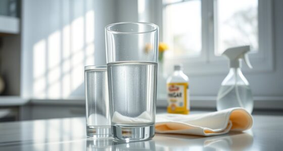 eliminate hard water stains
