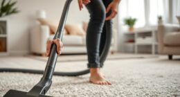 ergonomic vacuuming techniques advised