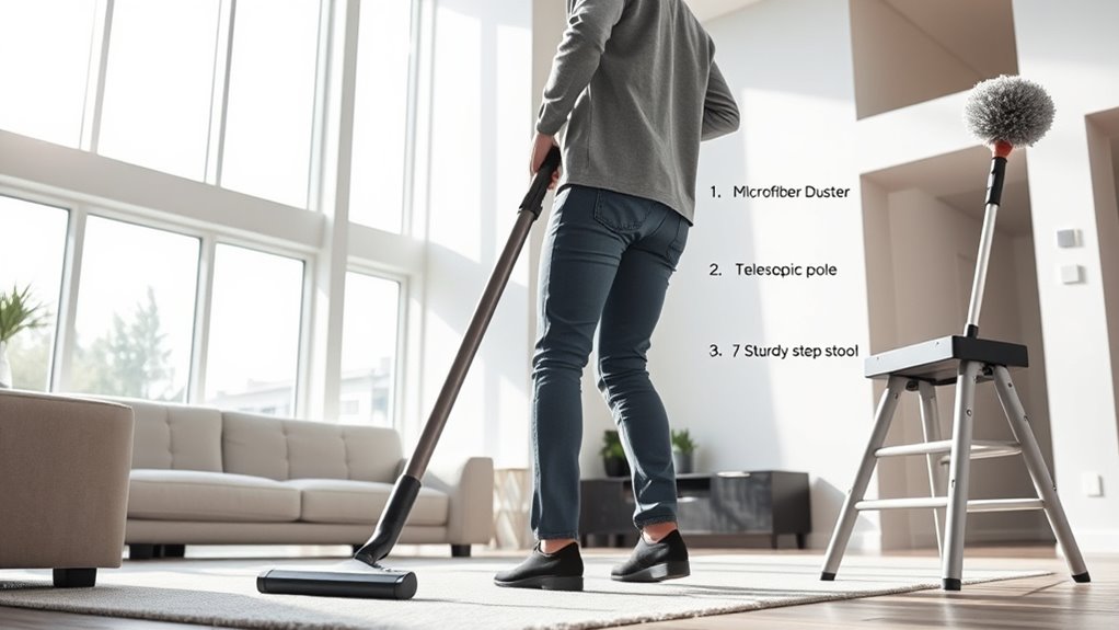 evaluate your cleaning supplies