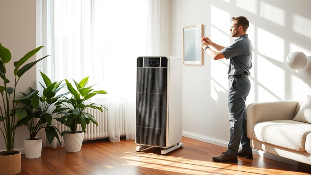 expert air purifier setup