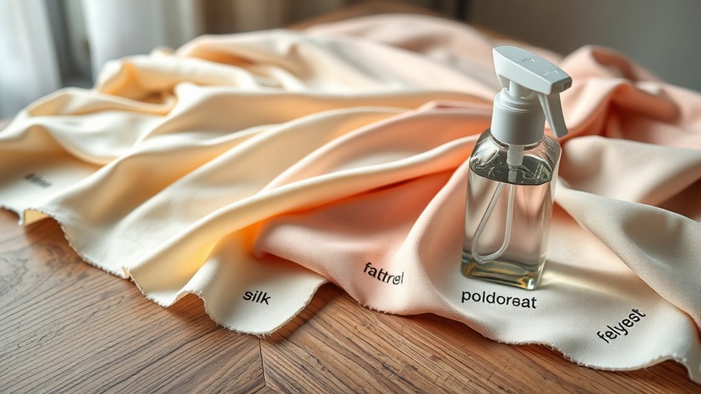 fabrics susceptible to stains