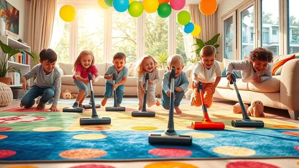 fun vacuuming challenge ideas