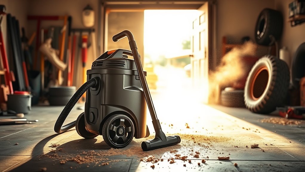 garage vacuum cleaning considerations