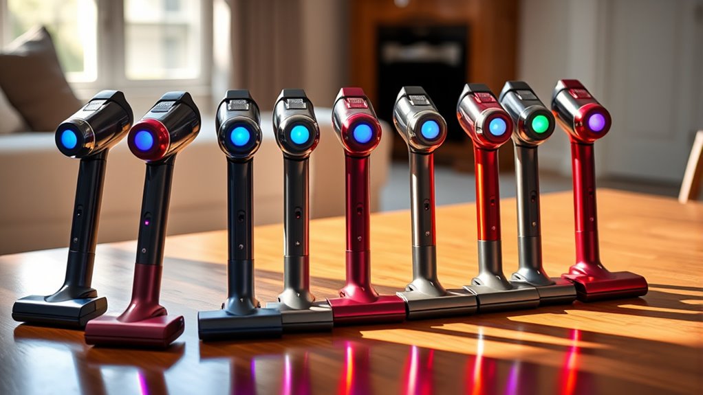 handheld vacuums with illumination