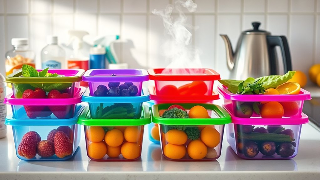 identifying plastic container odors