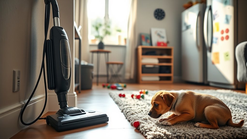 keep vacuum secure location