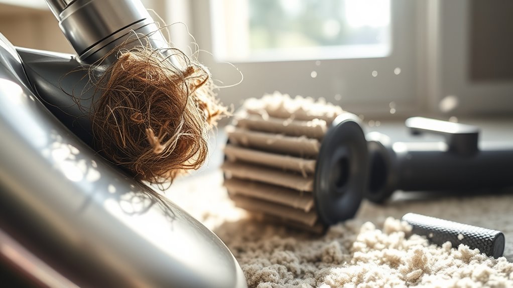 lost suction in vacuums
