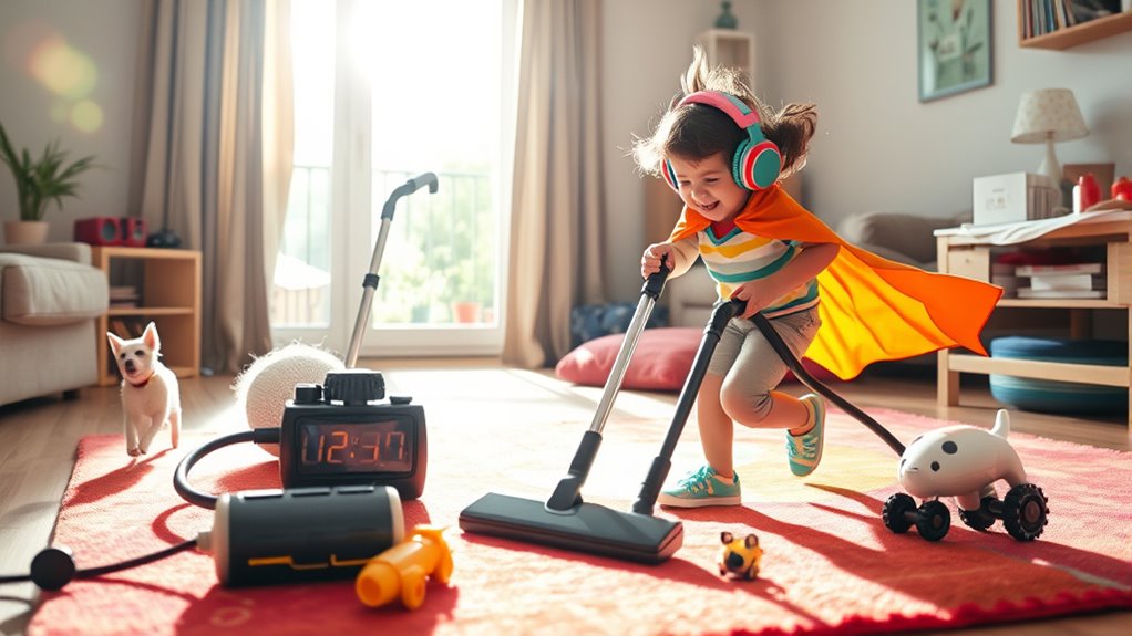 make chores enjoyable games