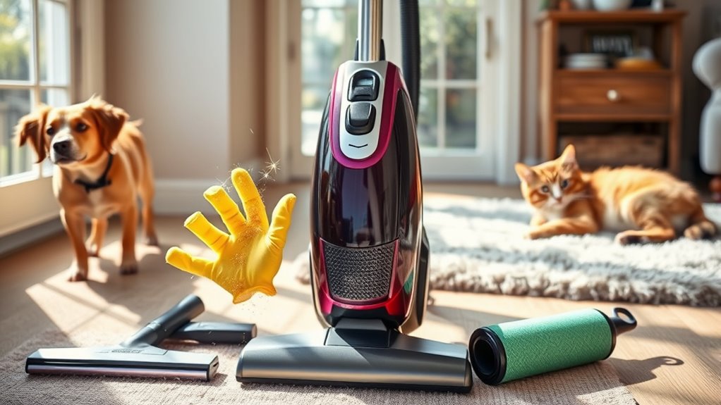 mastering pet hair vacuuming