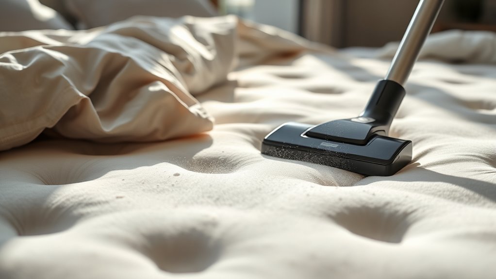 mattress vacuuming for health