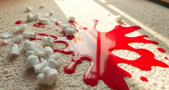 nail polish spill cleanup
