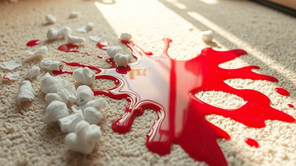 nail polish spill cleanup